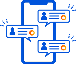 クチコミ機能のイメージ画像